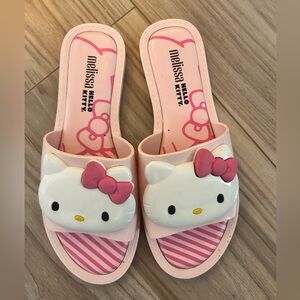 Melissa x Hello Kitty Kids/women Slides